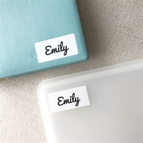 dishwasher safe name labels